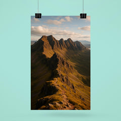An Teallach Ridge Scotland poster 6