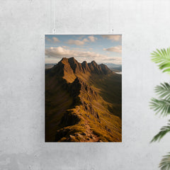 An Teallach Ridge Scotland poster 7