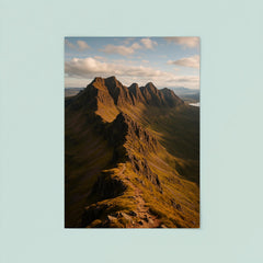 An Teallach Ridge Scotland poster 8