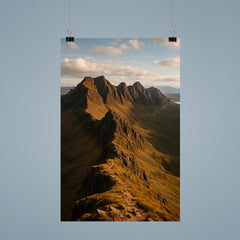 An Teallach Ridge Scotland poster 9