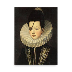 Ana de Mendoza poster on a plain backdrop in size 18"x24".