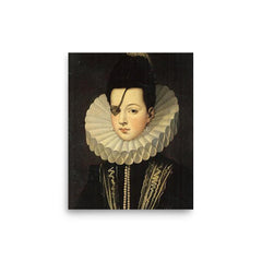 Ana de Mendoza poster on a plain backdrop in size 8"x10".