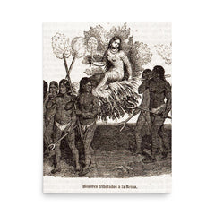 Anacaona poster on a plain backdrop in size 18"x24".