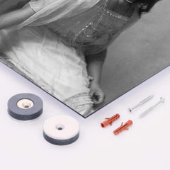 Anastasia Romanov metal print mockup