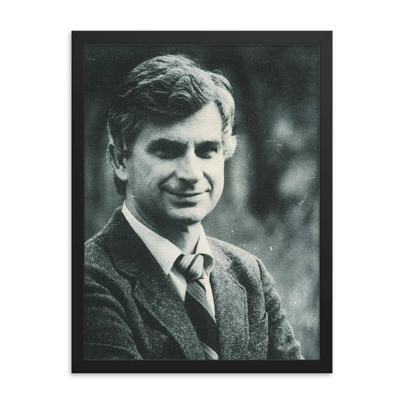 Anatoliy Solovianenko framed print on a plain backdrop in size 18