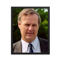 Anatoly Sobchak framed print on a plain backdrop in size 16"x20".