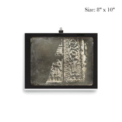 Ancient Stone Carving in Rome by Joseph Philibert Girault de Prangey, 1842 poster 4