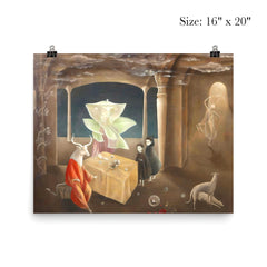 And Then We Saw the Daughter of the Minotaur by Leonora Carrington, 1953 poster 2