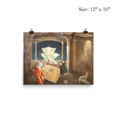 And Then We Saw the Daughter of the Minotaur by Leonora Carrington, 1953 poster 3