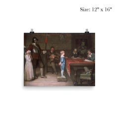 And When Did You Last See Your Father? by William Frederick Yeames, 1878 poster 3
