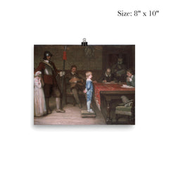 And When Did You Last See Your Father? by William Frederick Yeames, 1878 poster 4