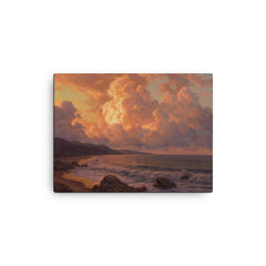 Andante Adriatique by Ivan Fedorovich Choultse, 1877-1932 canvas print on a plain backdrop in size 12"x16".