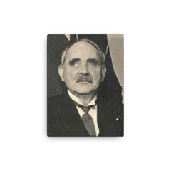 Andrass Samuelsen canvas print on a plain backdrop in size 12"x16".