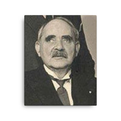 Andrass Samuelsen canvas print on a plain backdrop in size 16"x20".