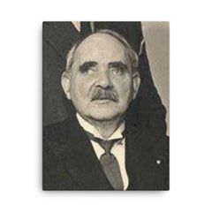 Andrass Samuelsen canvas print on a plain backdrop in size 18"x24".