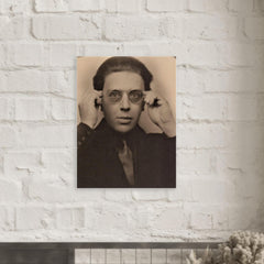 Andre Breton metal print mockup