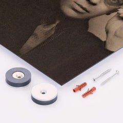 Andre Breton metal print mockup