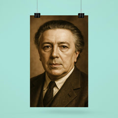 Andre Breton portrait poster 6