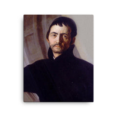 Andrea Pozzo canvas print on a plain backdrop in size 16"x20".