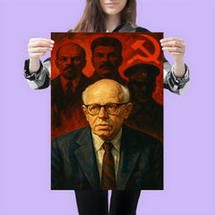 Andrei Sakharov under watchful Soviet shadows poster 3
