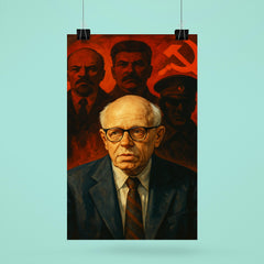 Andrei Sakharov under watchful Soviet shadows poster 6