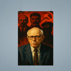 Andrei Sakharov under watchful Soviet shadows poster 9