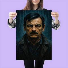Andrei Tarkovsky zone rain portrait poster 3