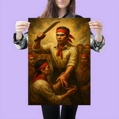 Andres Bonifacio Katipunan blood oath poster 3