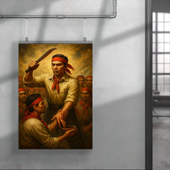 Andres Bonifacio Katipunan blood oath poster 4
