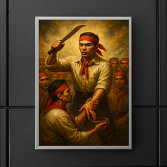 Andres Bonifacio Katipunan blood oath poster 5