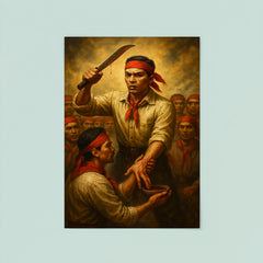 Andres Bonifacio Katipunan blood oath poster 8