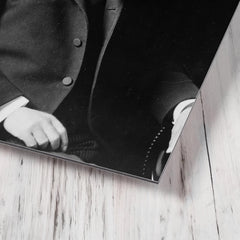 Andrew Carnegie metal print mockup