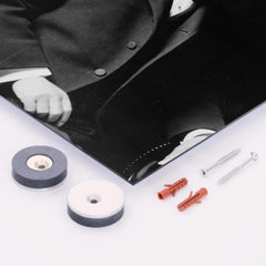 Andrew Carnegie metal print mockup