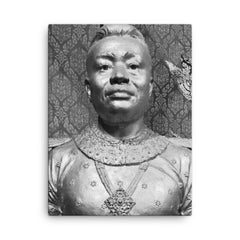 Ang Duong canvas print on a plain backdrop in size 18"x24".