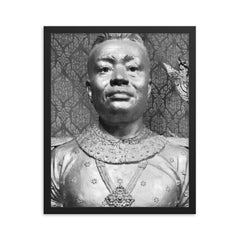 Ang Duong framed print on a plain backdrop in size 16"x20".