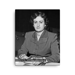 Angela Jurdak Khoury canvas print on a plain backdrop in size 16"x20".