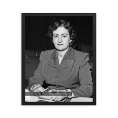 Angela Jurdak Khoury framed print on a plain backdrop in size 16"x20".