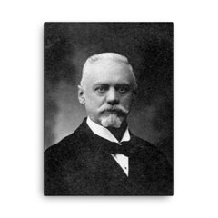 Angelo Moriondo canvas print on a plain backdrop in size 18"x24".