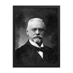 Angelo Moriondo framed print on a plain backdrop in size 18"x24".