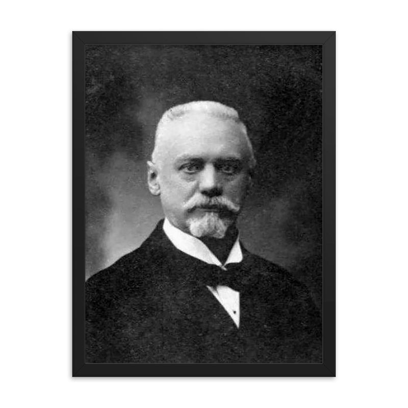 Angelo Moriondo framed print on a plain backdrop in size 18