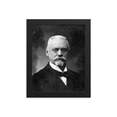 Angelo Moriondo framed print on a plain backdrop in size 8"x10".