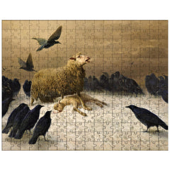 Anguish By August Friedrich Albrecht Schenck jigsaw puzzle