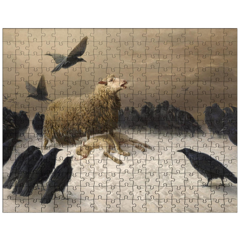 Anguish by August Friedrich Schenck, 1878 jigsaw puzzle