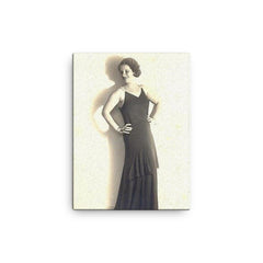 Anita Palmero canvas print on a plain backdrop in size 12"x16".