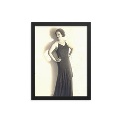 Anita Palmero framed print on a plain backdrop in size 12"x16".
