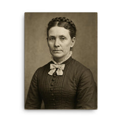 Ann Bullock canvas print on a plain backdrop in size 18"x24".