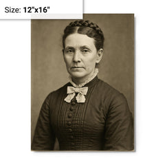 Ann Bullock metal print on a plain backdrop in size 12"x16".
