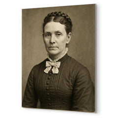 Ann Bullock metal print mockup