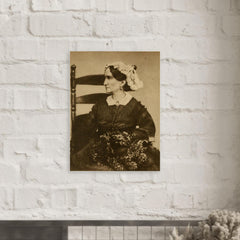 Ann Pamela Cunningham metal print mockup