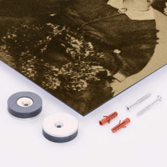 Ann Pamela Cunningham metal print mockup